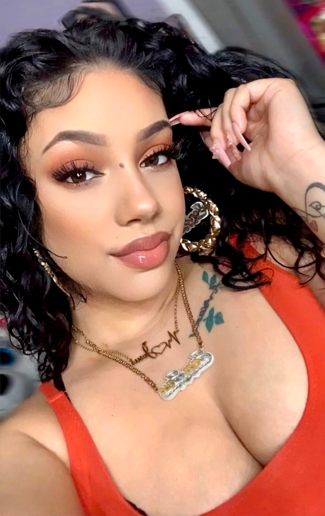 Onyx Xo Earrings & Necklace set