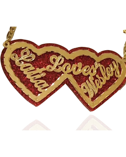 I Love You Heart Necklace (Jumbo)