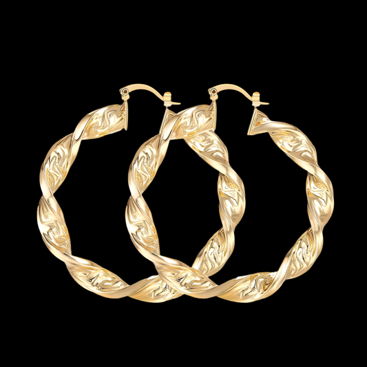 Glamorous Twist Earrings