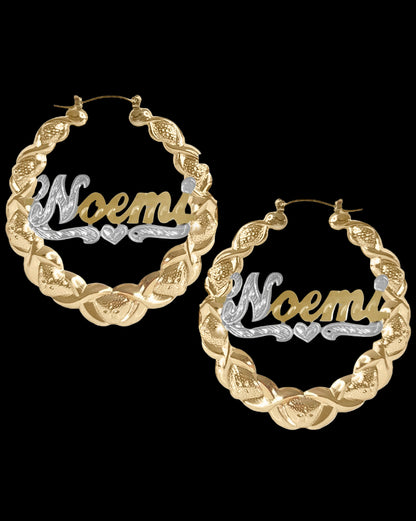 XO NAME EARRINGS