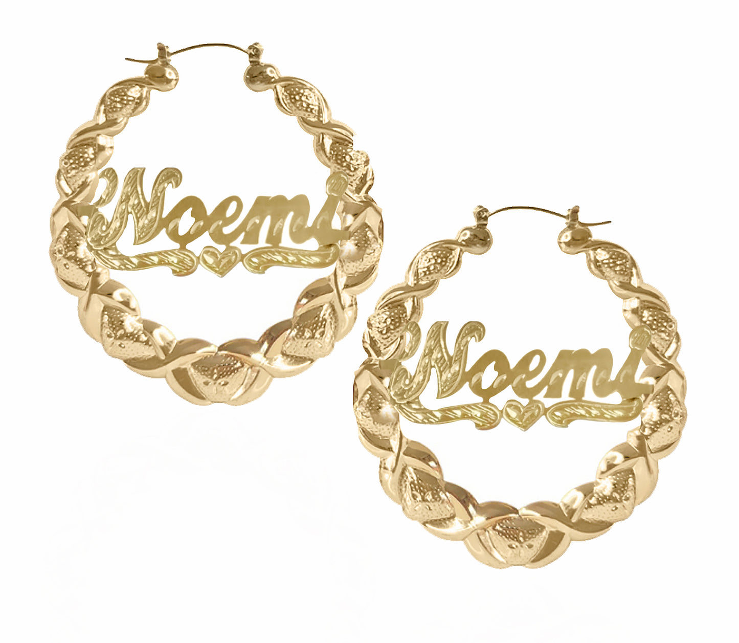 XO NAME EARRINGS