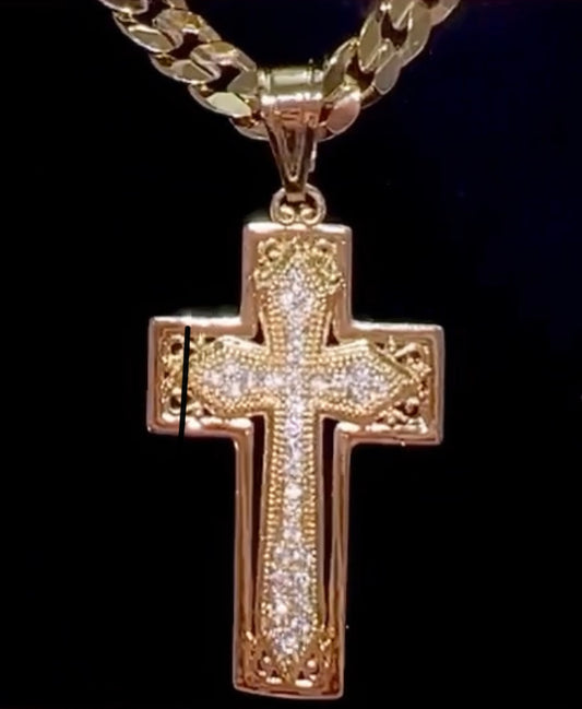 Gilded Grace Cross