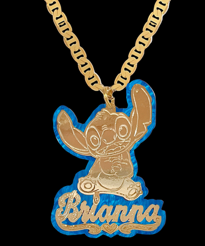 ONYX CHARACTER NECKLACE