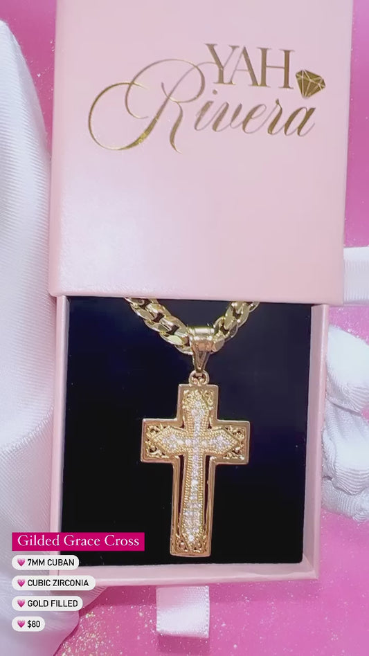 Gilded Grace Cross