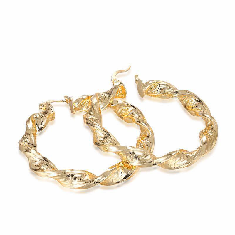 Glamorous Twist Earrings