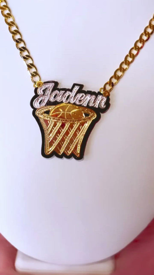 BASKETBALL NECKLACE