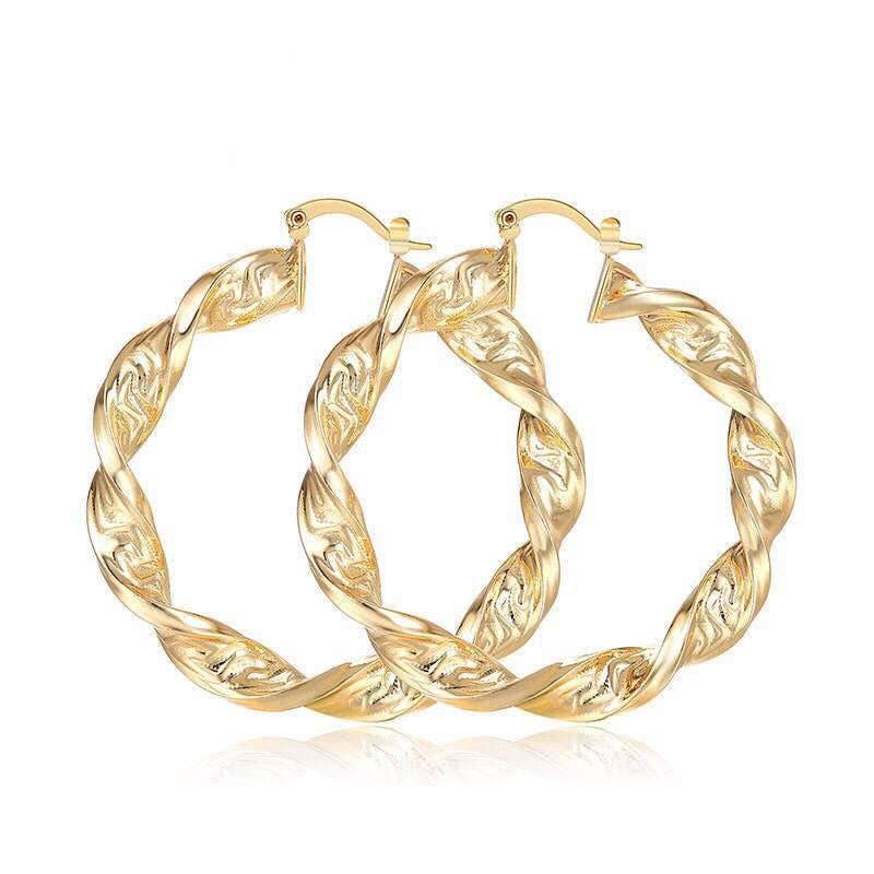 Glamorous Twist Earrings