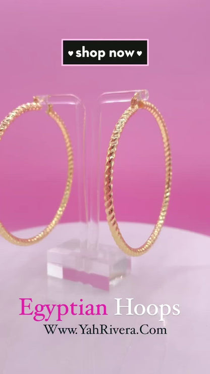 Egyptian Hoops
