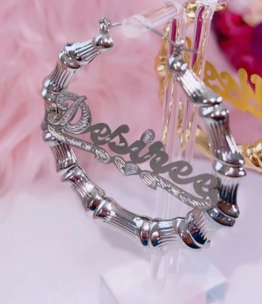 Silver Classic Name Bamboos