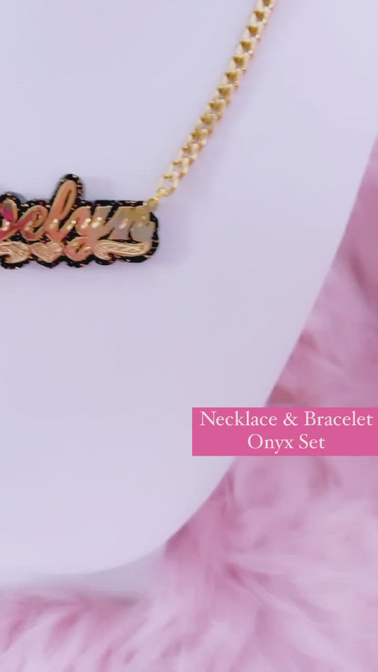 2 Pcs Onyx Set