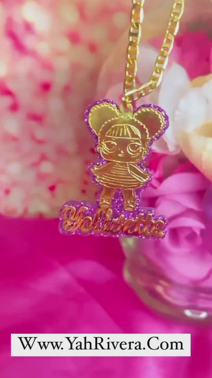 ONYX CHARACTER NECKLACE