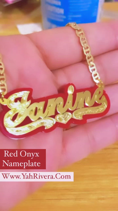 KIDS ONYX NECKLACE