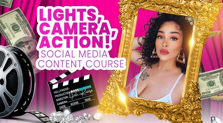 Lights, Camera, Action‼️ (Social Media Content Course)
