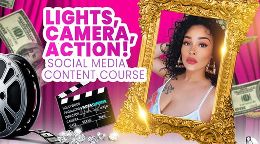 Lights, Camera, Action‼️ (Social Media Content Course)