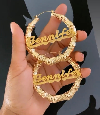 Kids Bamboo Earrings