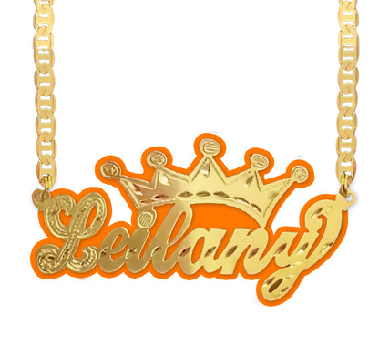 GIRLS CROWN NECKLACE