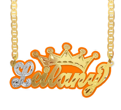 GIRLS CROWN NECKLACE