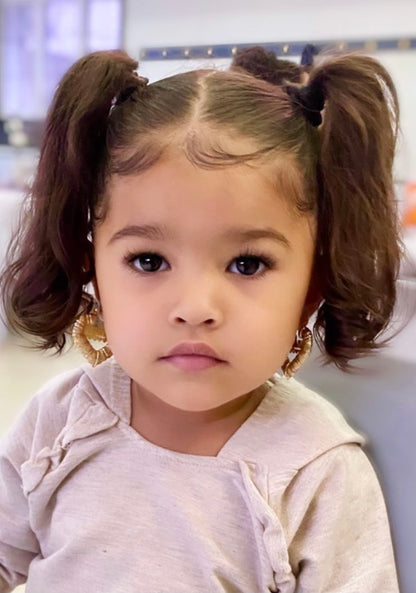 Kids Heart Bamboo Earrings