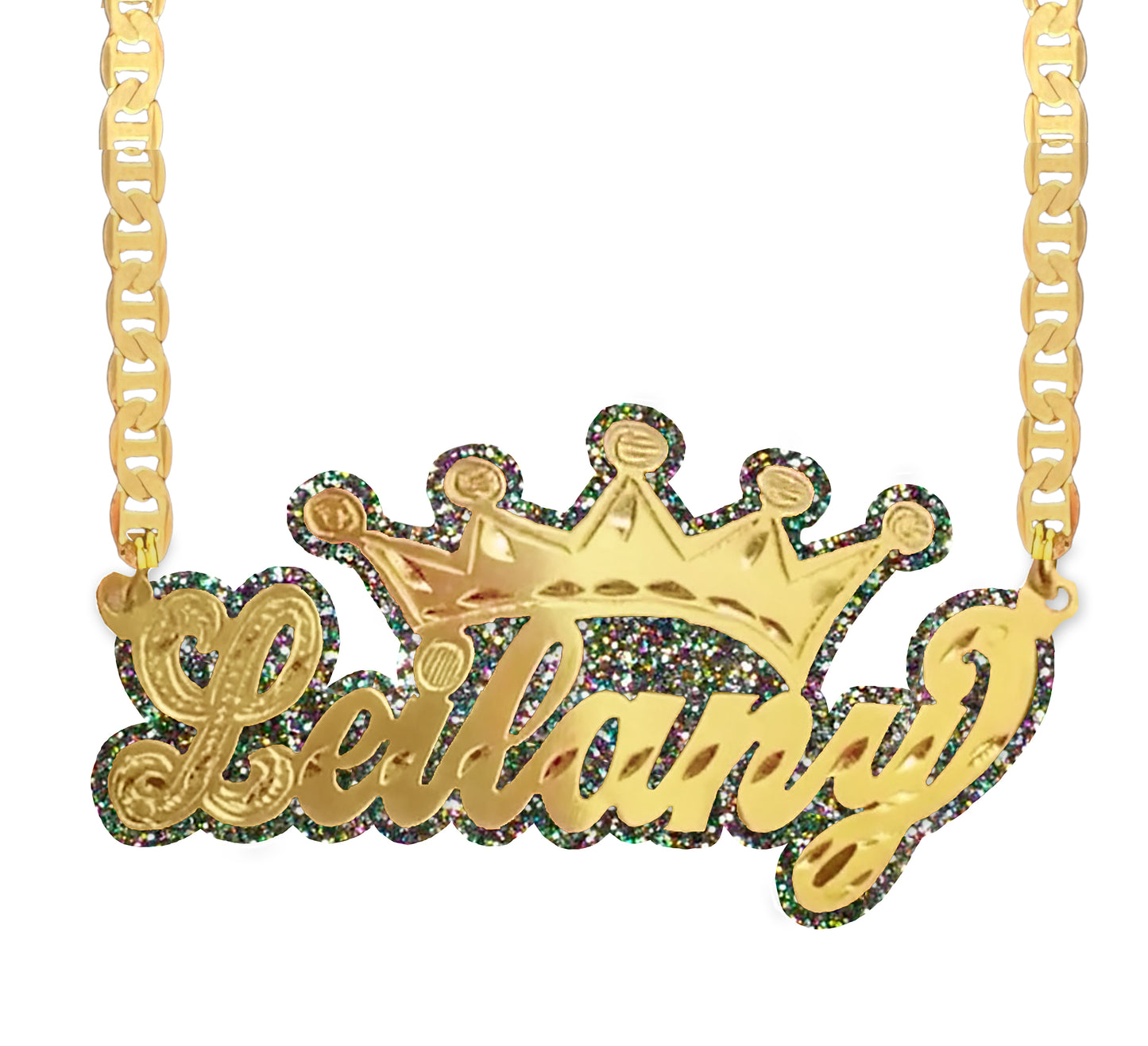 GIRLS CROWN NECKLACE