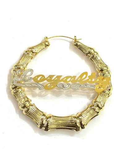 Kids Bamboo Earrings