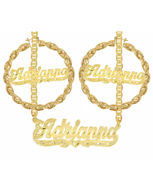 Twist Earrings Set